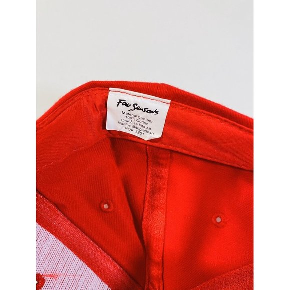 MBS Modern Builders Supply Hat Trucker Cap Red Strapback Adjustable One Size - Picture 6 of 7